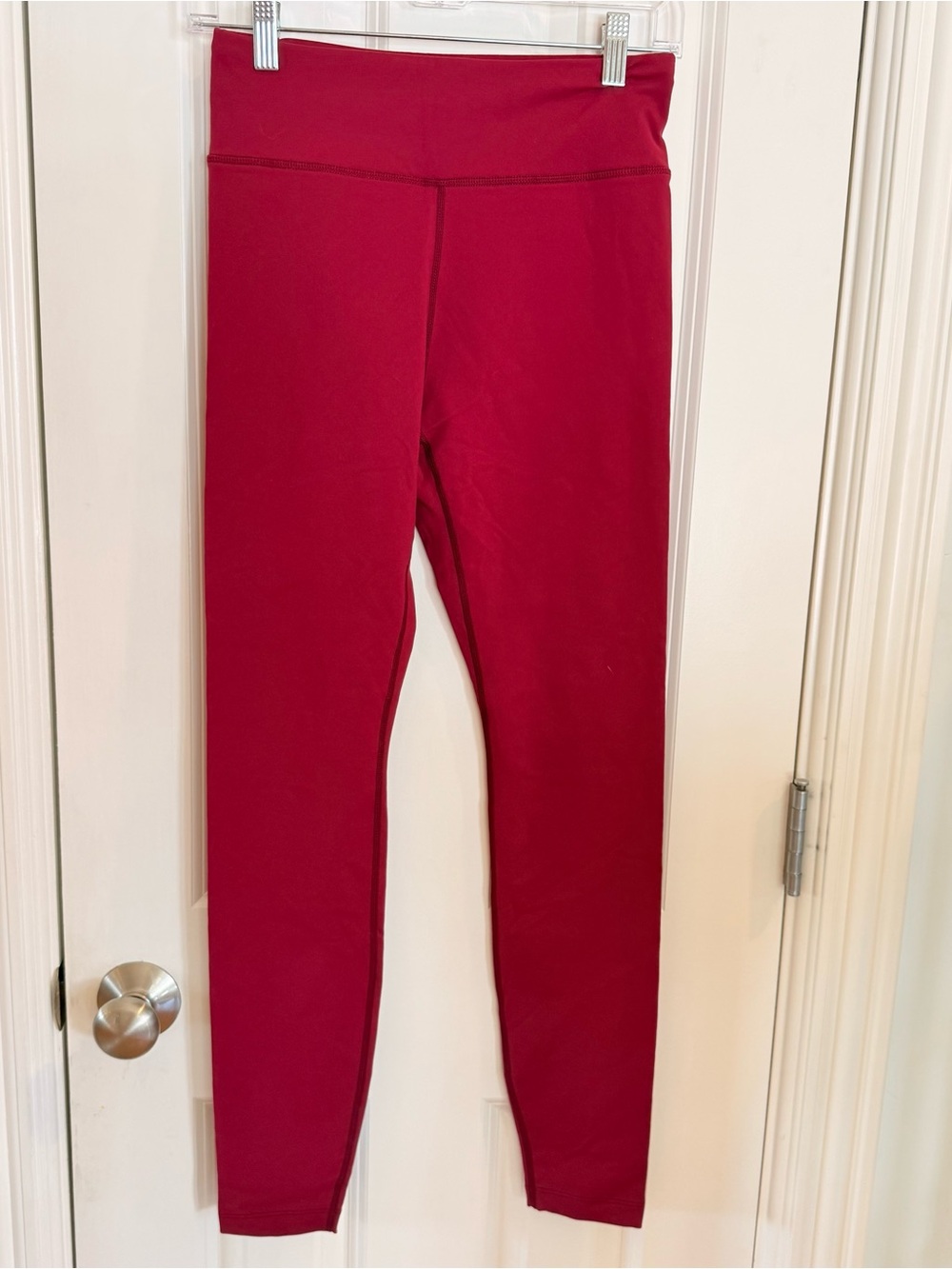 Kira Grace High-Waist maroon leggings – Women’s Performance Fit